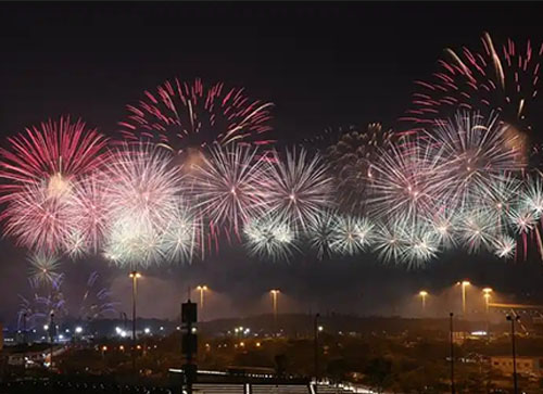 奉节县焰火晚会